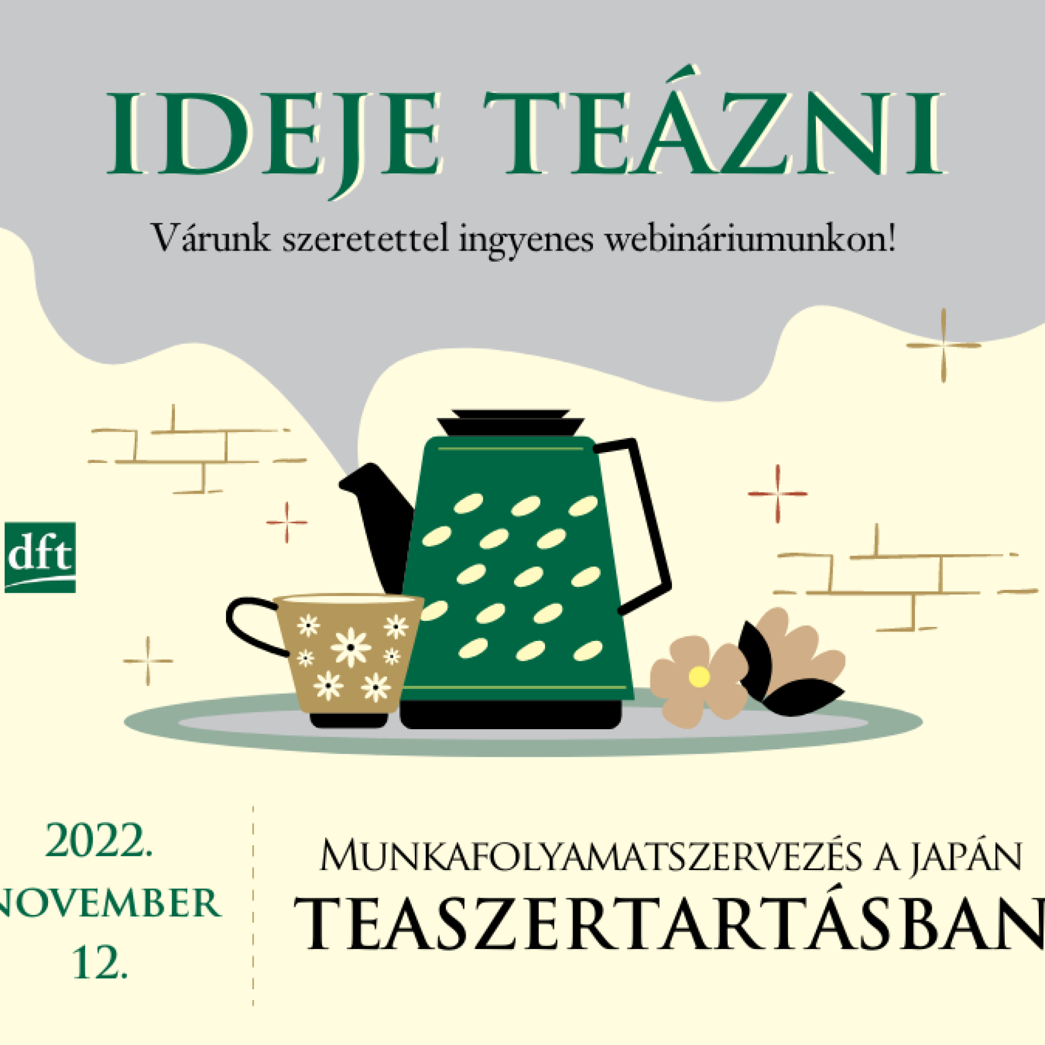 Munkafolyamatszervezés a Japán teaszertartásban