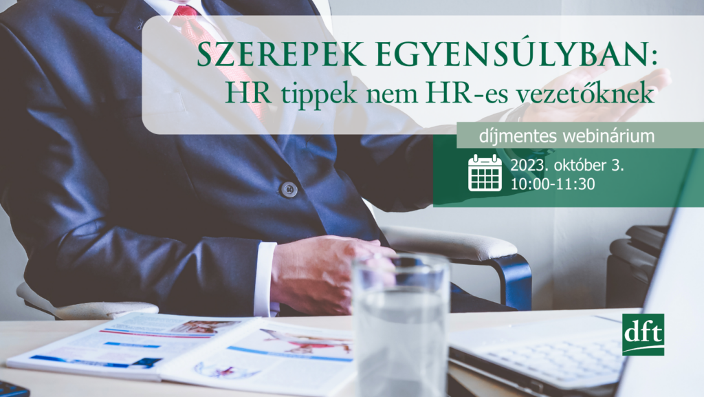 Szerepek egyensúlyban HR tippek nem HR-es vezetőknek borító